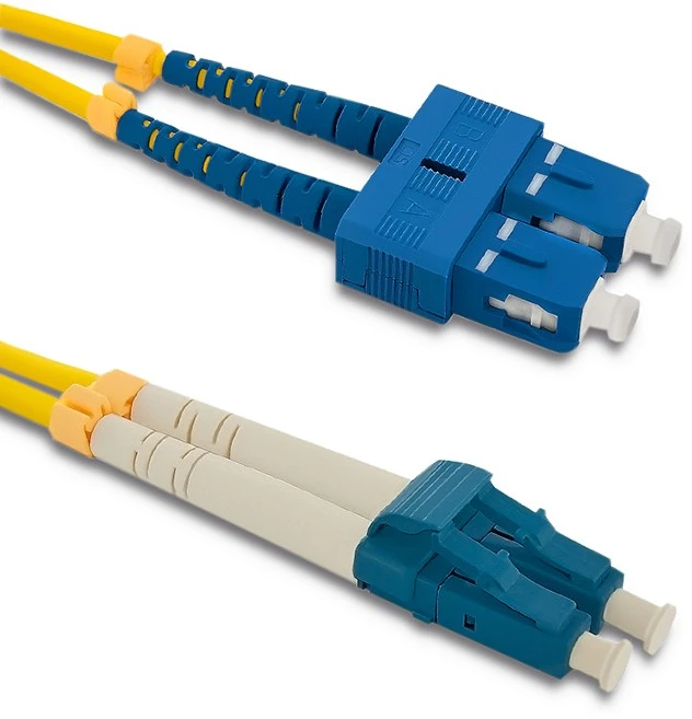 QOLTEC 54033 Optinis Patchcord SC/UPC-LC/UPC Singlemode 9/125 G652D Duplex 3m