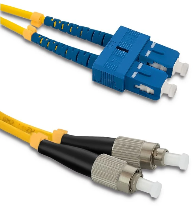 Qoltec Optinio pluošto kabelis SC/UPC-FC/UPC 5m