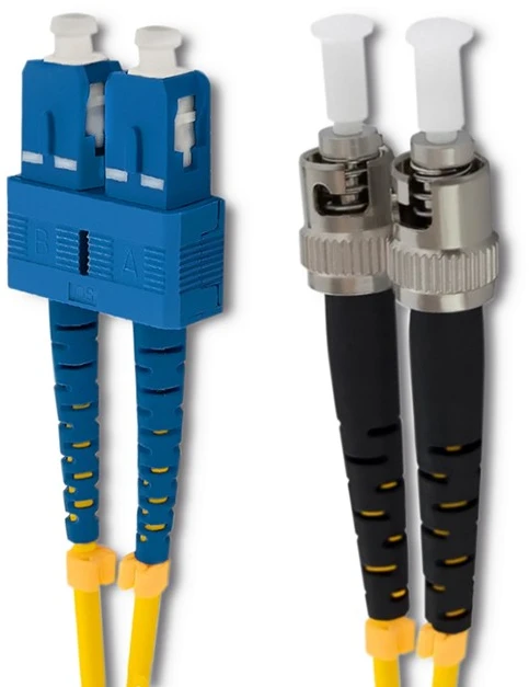 Qoltec Optinio pluošto kabelis SC/UPC-ST/UPC 2m