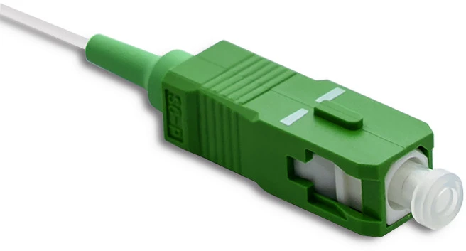 Qoltec Fiber Optic Pigtail SC/APC | Vienmodis | 9/125 | G652D | 2 m