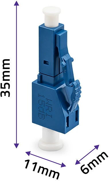 Qoltec optinio pluošto slopintuvas LC/UPC(F)-LC/UPC(M) 15dB