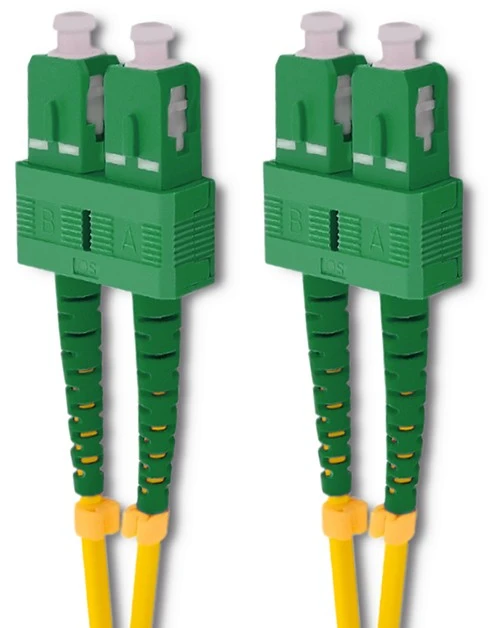 Qoltec optinis kabelis SC/APC SC/APC 2m duplex