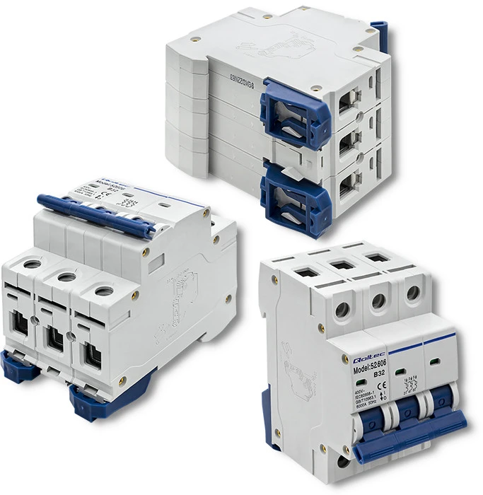 Qoltec Perkrovos automatinis išjungiklis B32 32A 3P