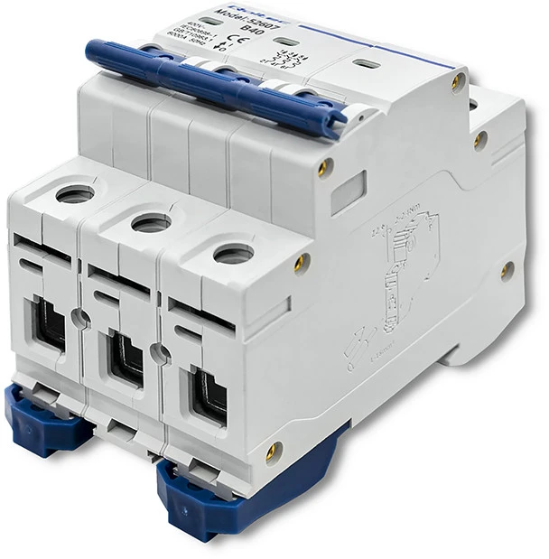 Qoltec Perkrovos grandinės saugiklis B40 40A 3P