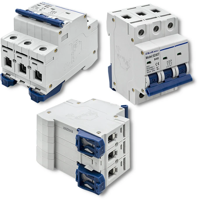Qoltec Perkrovos grandinės saugiklis B40 40A 3P