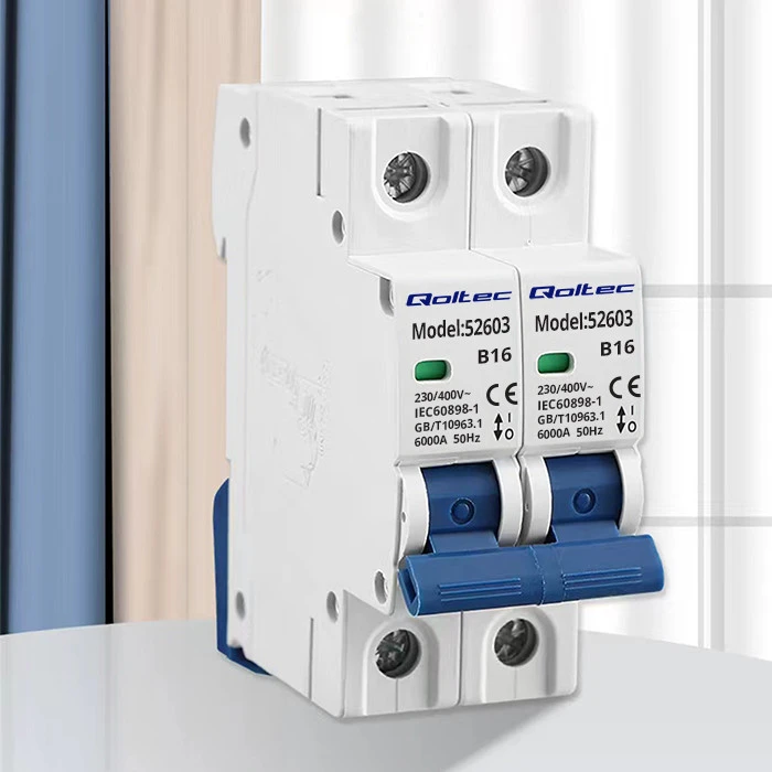 Qoltec pertraukiklis B16 16A 1P AC