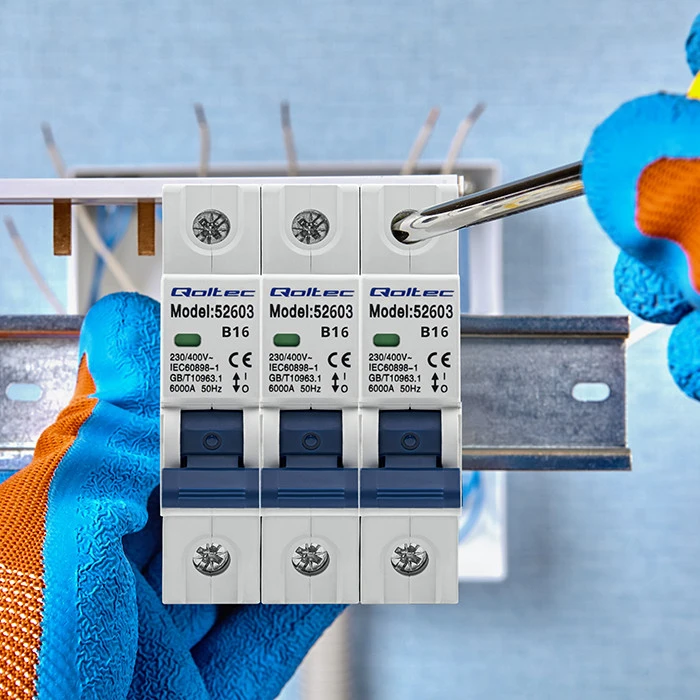 Qoltec pertraukiklis B16 16A 1P AC