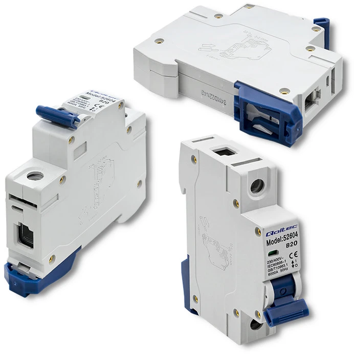 Qoltec pertraukiklis B20 20A 1P AC