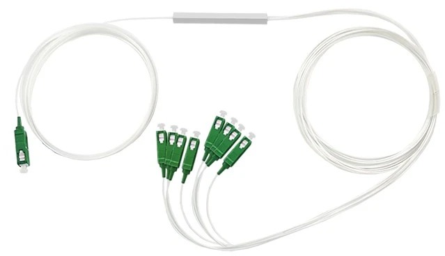 Qoltec PLC skirstytuvas 1x8 SC/APC G.657A 0.9mm
