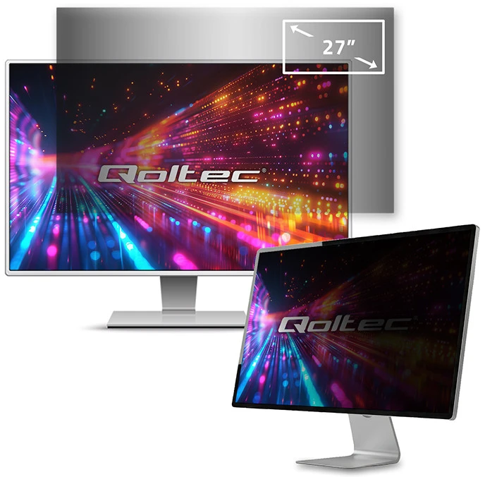 Qoltec Privatumo filtrai RODO | 27'' | 16:9