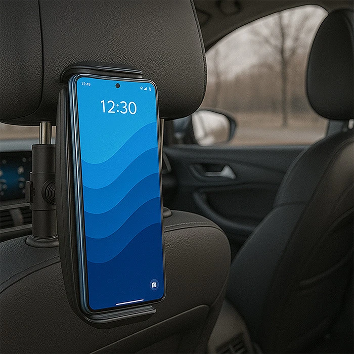 QOLTEC 51223 Automobilinis laikiklis planšetiniam kompiuteriui 7-15 colių priekinio stiklo laikiklis
