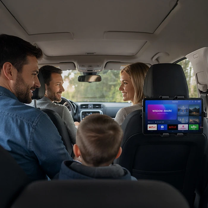 QOLTEC 51224 Automobilinis laikiklis planšetiniam kompiuteriui 7-10,1 colio priekinio stiklo laikiklis