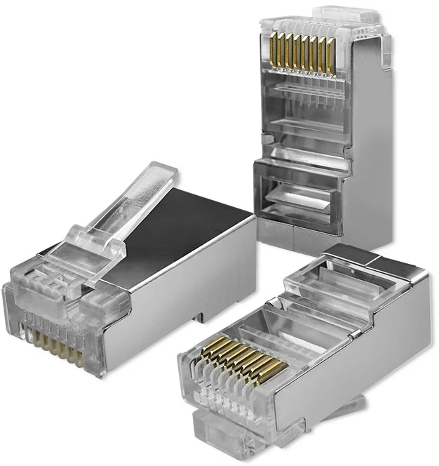 Qoltec RJ45 perėjimo jungtis CAT5e FTP 10 vnt