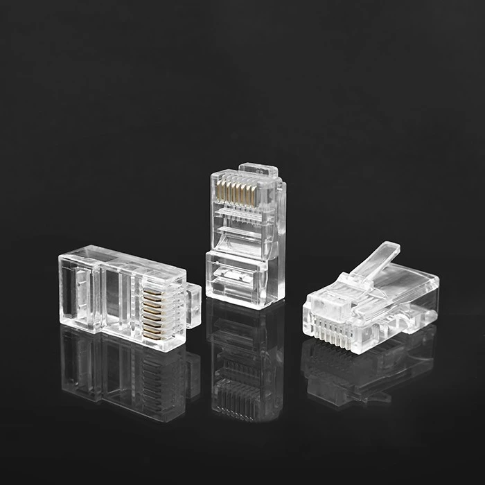 Qoltec RJ45 perėjimo jungtis CAT6 UTP auksuotos kontaktai 10 vnt