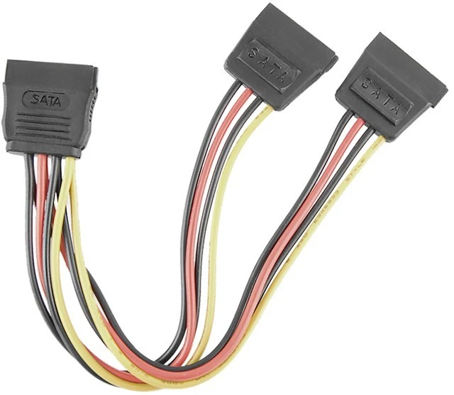 Qoltec SATA kabelio šakotuvas SATA moteriškas 2xSATA moteriškas 0.2m