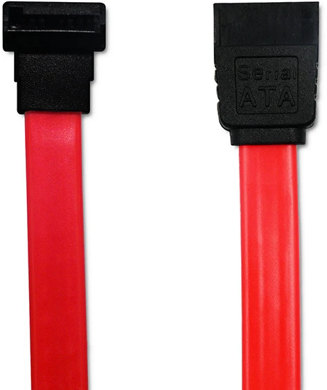 Qoltec SATA kabelis Tiesus ir kampu 0.35m