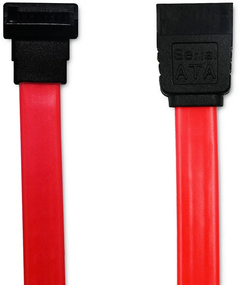 Qoltec SATA kabelis Tiesus ir kampu 0,5 m
