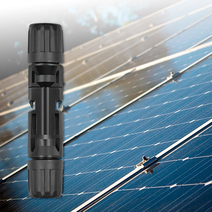 Qoltec saulės jungtis MC4 1000V vyr. + mot. 10 vnt