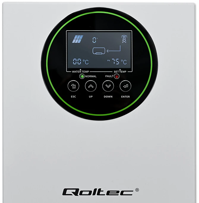 Qoltec saulės inverteris vandens šildymui 3kW/4kW