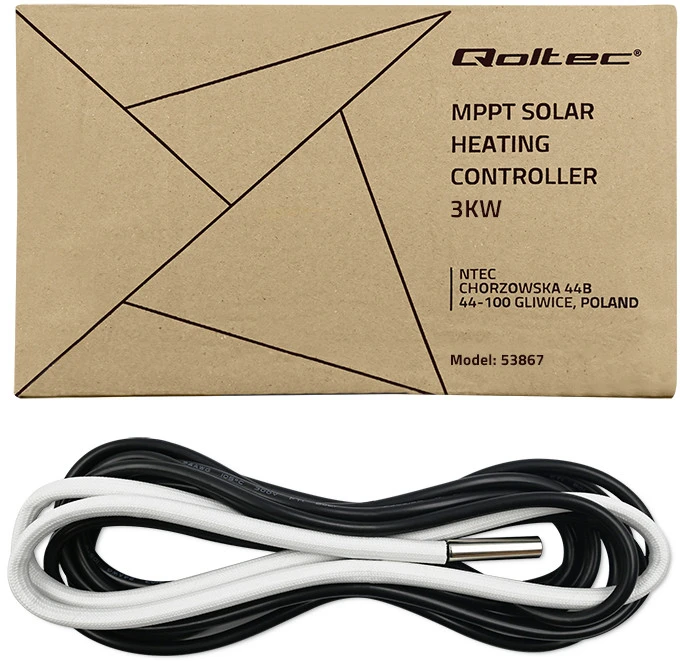 Qoltec saulės inverteris vandens šildymui 3kW/4kW