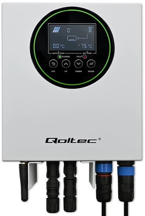 Qoltec saulės inverteris vandens šildymui 3kW/4kW