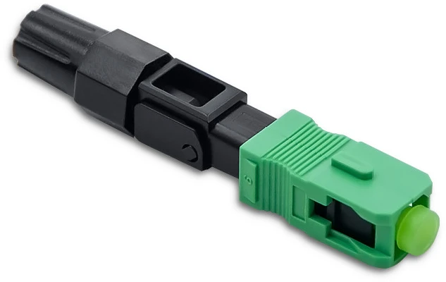 QOLTEC 54494 SC/APC šviesolaidinė greitoji jungtis, vienmodė, 3,0 mm