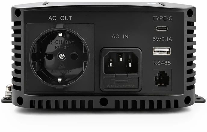 Qoltec Pure Sine Wave | 12V na 230V | 1000/2000W | UPS BYPASS