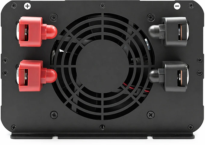 Qoltec Pure Sine Wave | 12V na 230V | 4000/8000W | UPS BYPASS