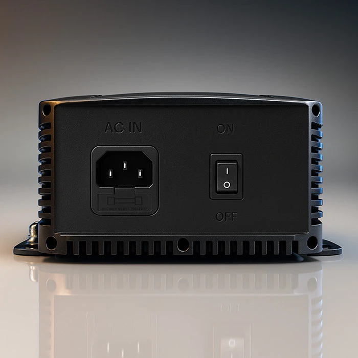 QOLTEC 51959 Smart Monolith įkroviklis LiFePO4 AGM GEL SLA akumuliatoriams / 20A / 12V