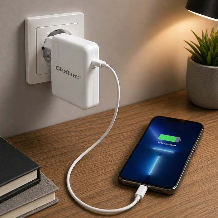 Qoltec Super Fast USB-C 96W įkroviklis