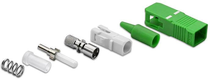 Qoltec Šviesolaidžio jungtis SC/APC 0.9mm vienamodė