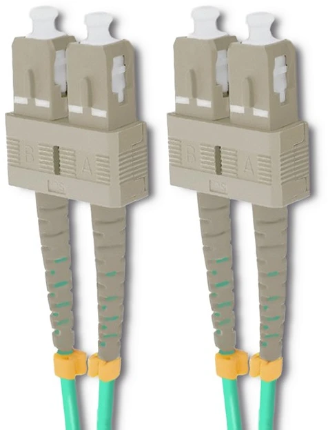 Qoltec SC/UPC - SC/UPC | Multimode | 50/125 | OM4 | Duplex | 5m