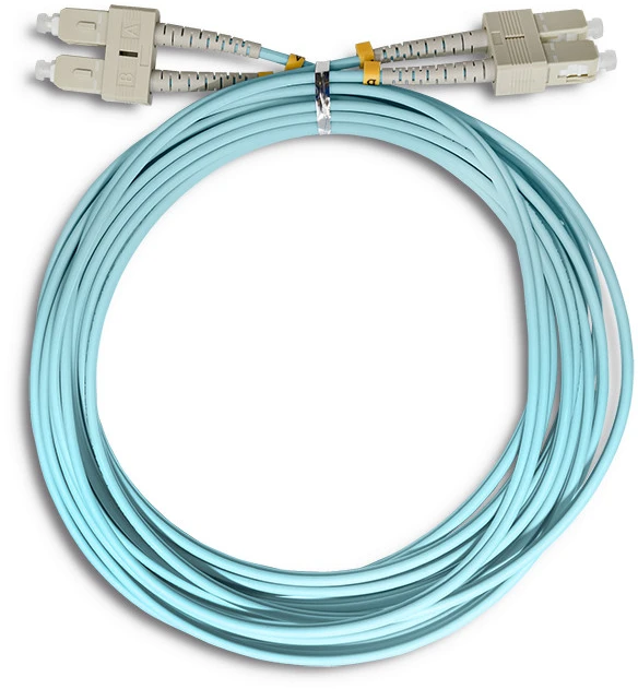 Qoltec SC/UPC - SC/UPC | Multimode | 50/125 | OM4 | Duplex | 5m