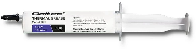 QOLTEC 51638 Qoltec Thermal paste 1.93 W/m-K 30g pilkas