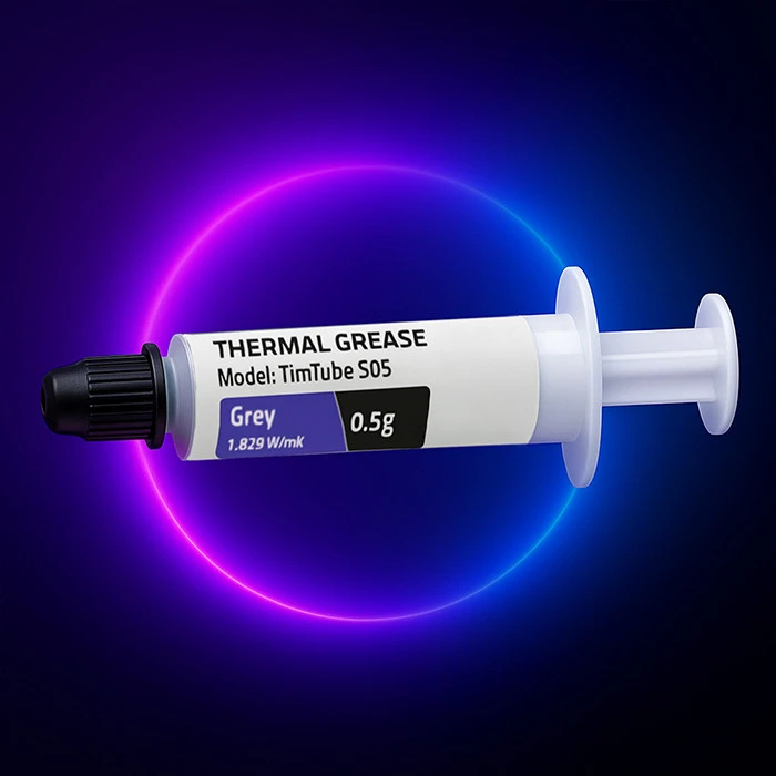 Qoltec terminė pasta TIM TUBE S05 0.5g pilka