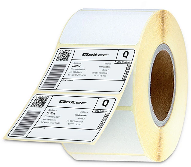 QOLTEC 51884 Qoltec Terminio perdavimo etiketės 50 x 30mm 1000szt.