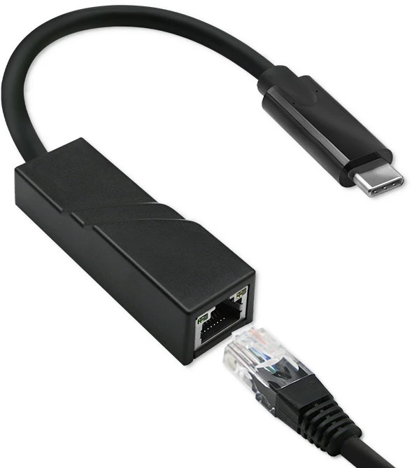 QOLTEC 50378 Qoltec USB adapteris Type C vyriškas / RJ-45 moteriškas 20cm