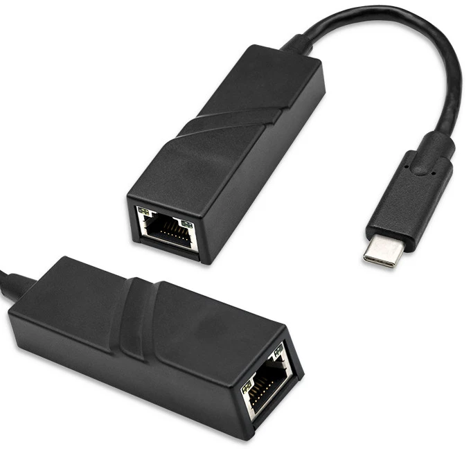 QOLTEC 50378 Qoltec USB adapteris Type C vyriškas / RJ-45 moteriškas 20cm