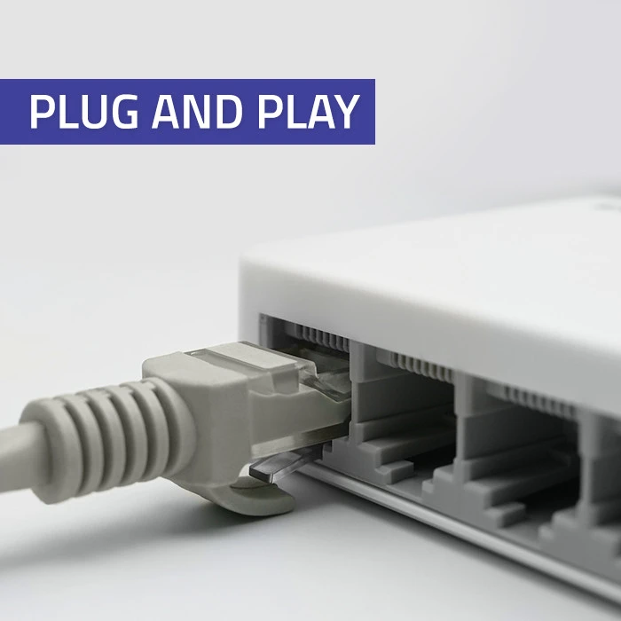 Šakotuvas Qoltec 52248 Tinklo jungiklis | 8 x RJ45 prievadas | 1000Mbps | LAN