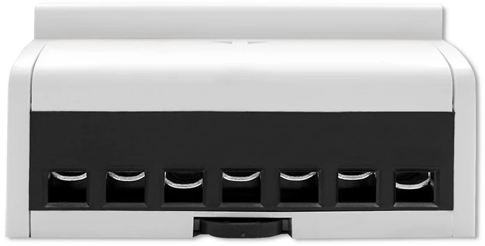 „Qoltec“ 3 fazių dvikryptis elektroninis skaitiklis | Energijos skaitiklis, montuojamas ant DIN bėgelio | 400 V | 100 A | LCD | 4P
