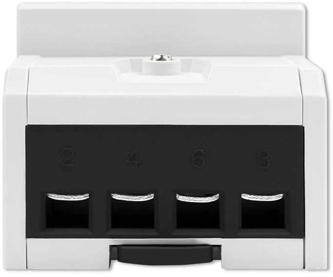 „Qoltec“ trifazis elektroninis skaitiklis | DIN bėgelio energijos suvartojimo skaitiklis | 400 V | 100A | LCD | 4P