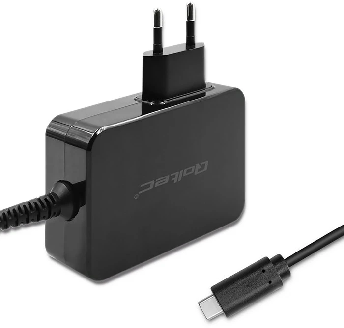 Qoltec 120W Turbo PD | 5-28V | 3-4.5A | USB-C | Nešiojamas kompiuteris | Išmanusis telefonas | Juoda