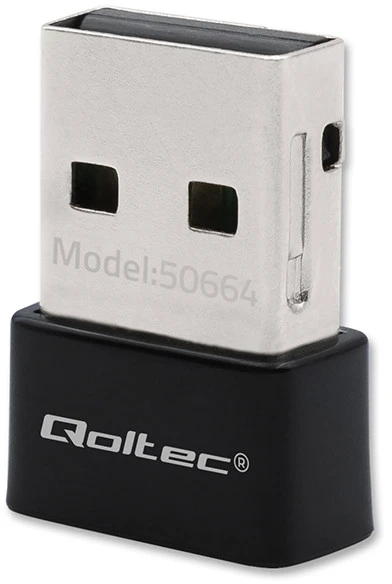 Qoltec Ultrafast mini belaidis USB Wi-Fi adapteris AC 650Mbps