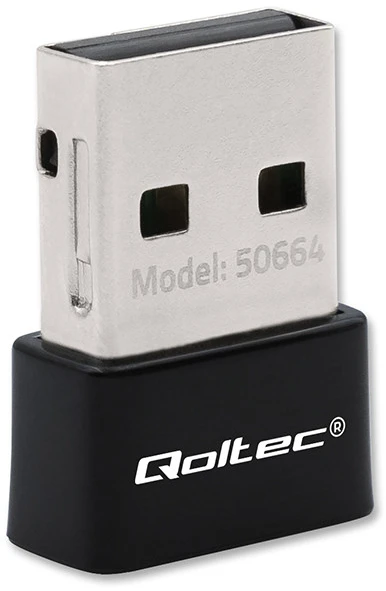 Qoltec Ultrafast mini belaidis USB Wi-Fi adapteris AC 650Mbps