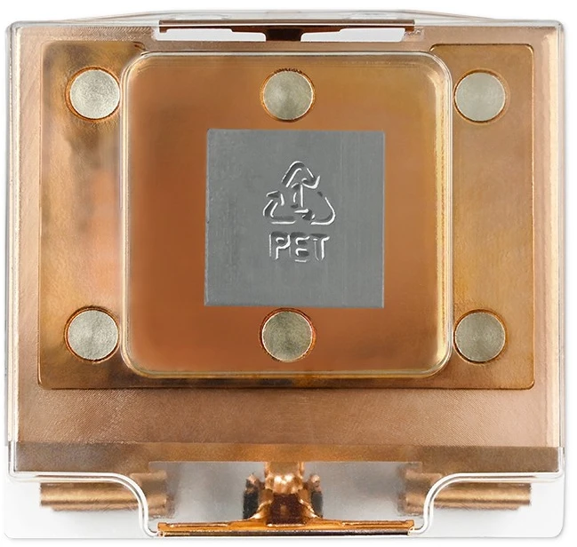 Qoltec Universalus profiliuotas radiatoriaus šilumokaitis aliuminis varis + varinė plokštė