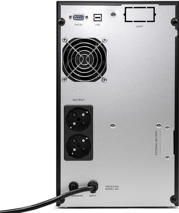 „Qoltec“ grynos sinusinės bangos | 3 kVA | 2400 W | AVR | LCD | Grynos sinusinės bangos