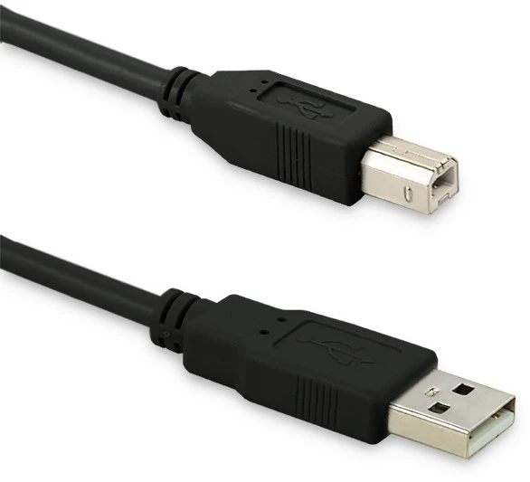 QOLTEC 50394 Qoltec kabelis USB 2.0 A tipo kištukas USB B kištukas 0,5 m