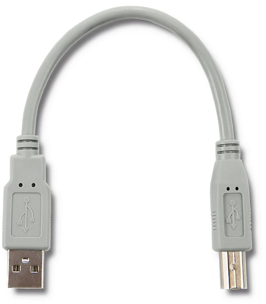QOLTEC 50393 Qoltec kabelis USB 2.0 A tipo kištukas USB B kištukas 0,19 m