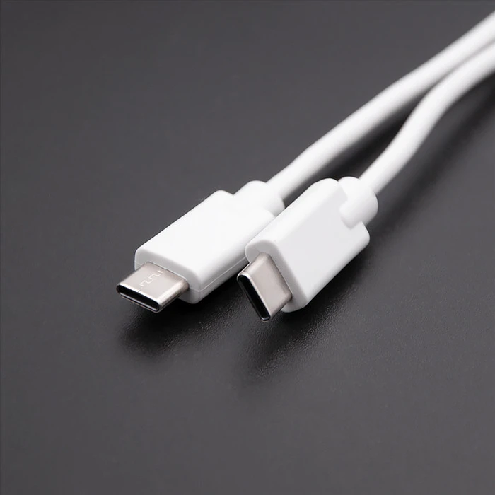 QOLTEC 52346 USB 2.0 kabelis C tipo kištukas USB 2.0 C tipo kištukas 2m Baltas