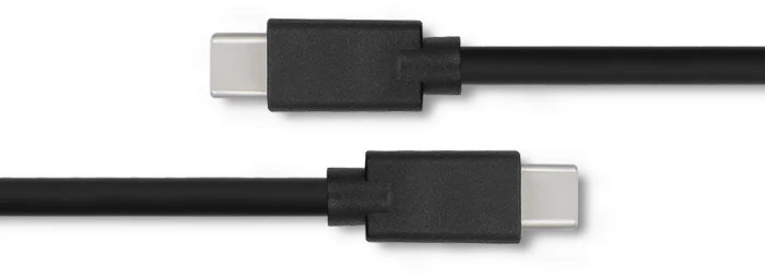 QOLTEC 52347 USB 2.0 cable type C male USB 2.0 type C male 2.5m Juodas